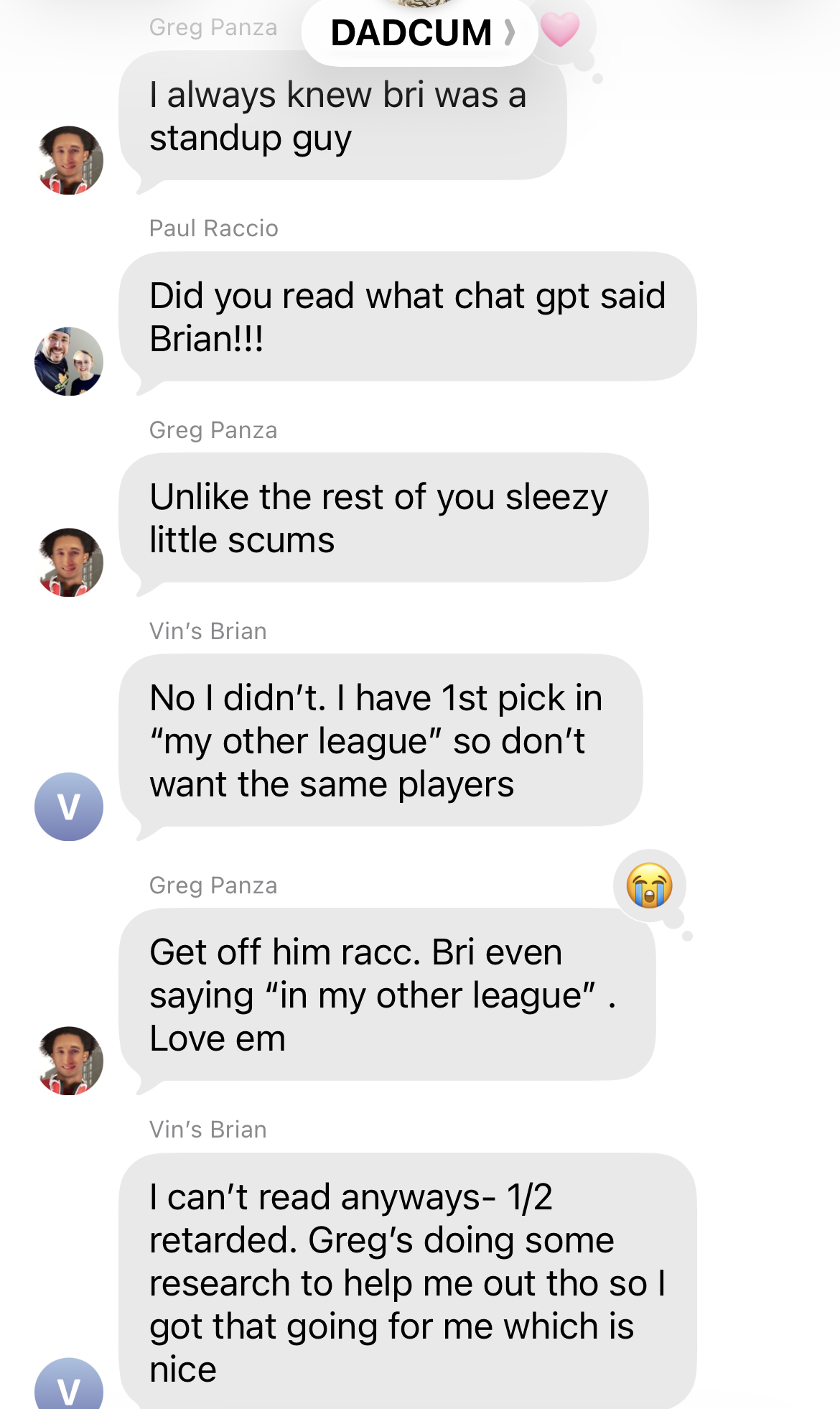 Exhibit 11 — Brian reveals the actual motive